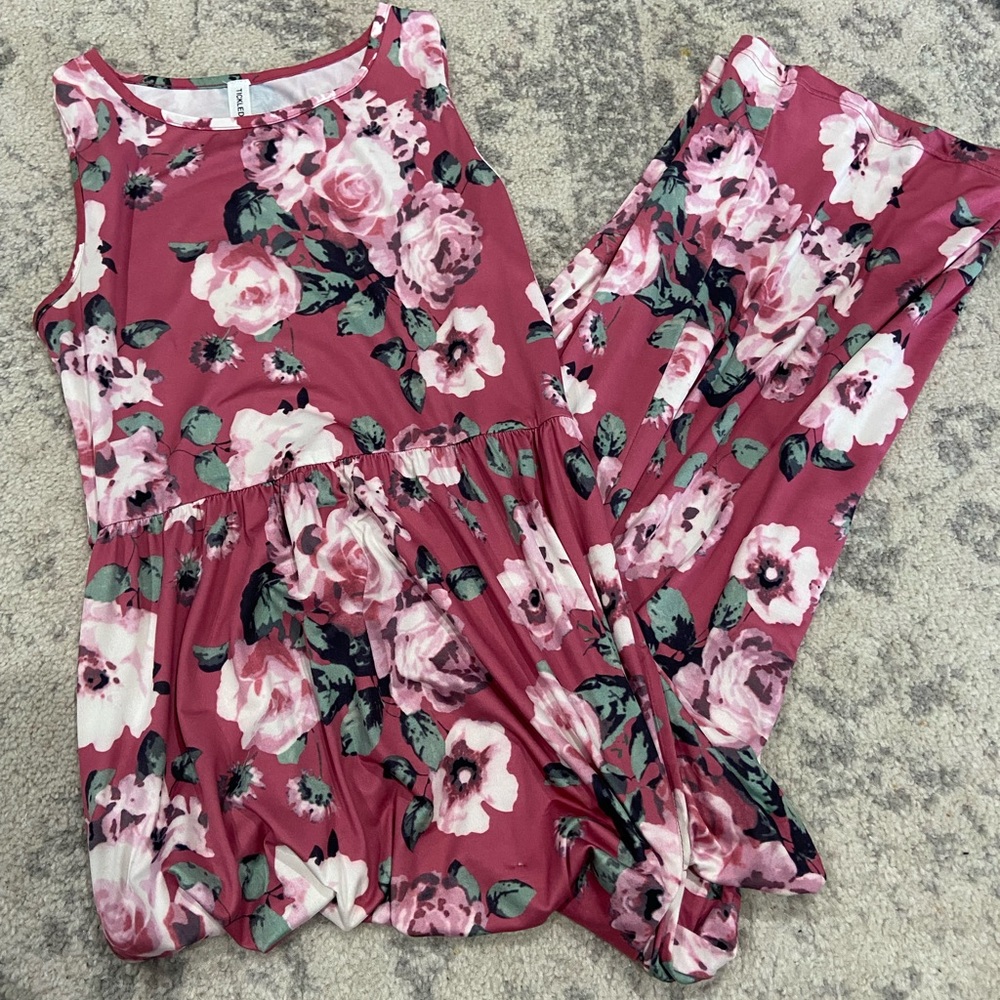 Floral maxi dress